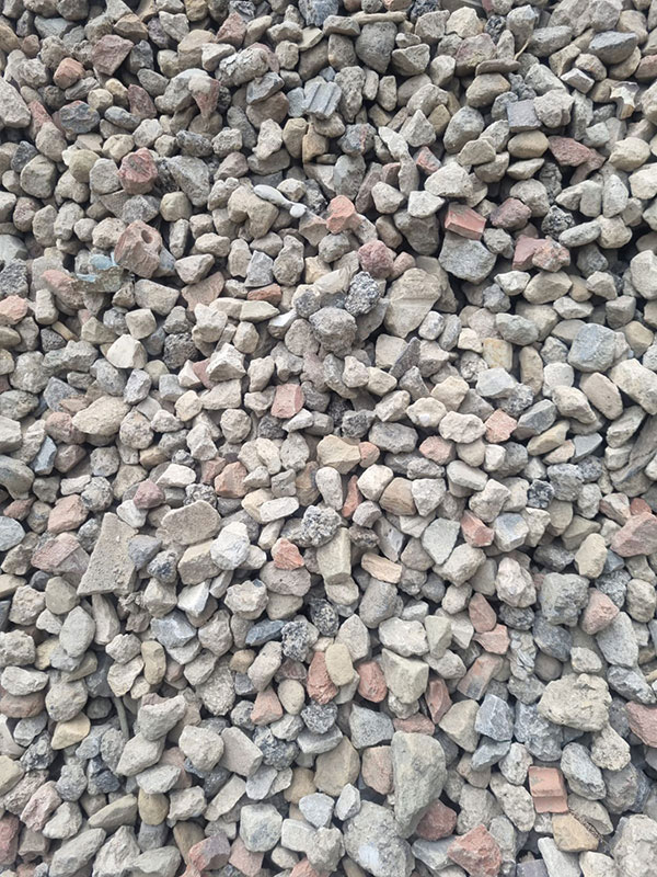 An image of '40mm Washed' aggregate.