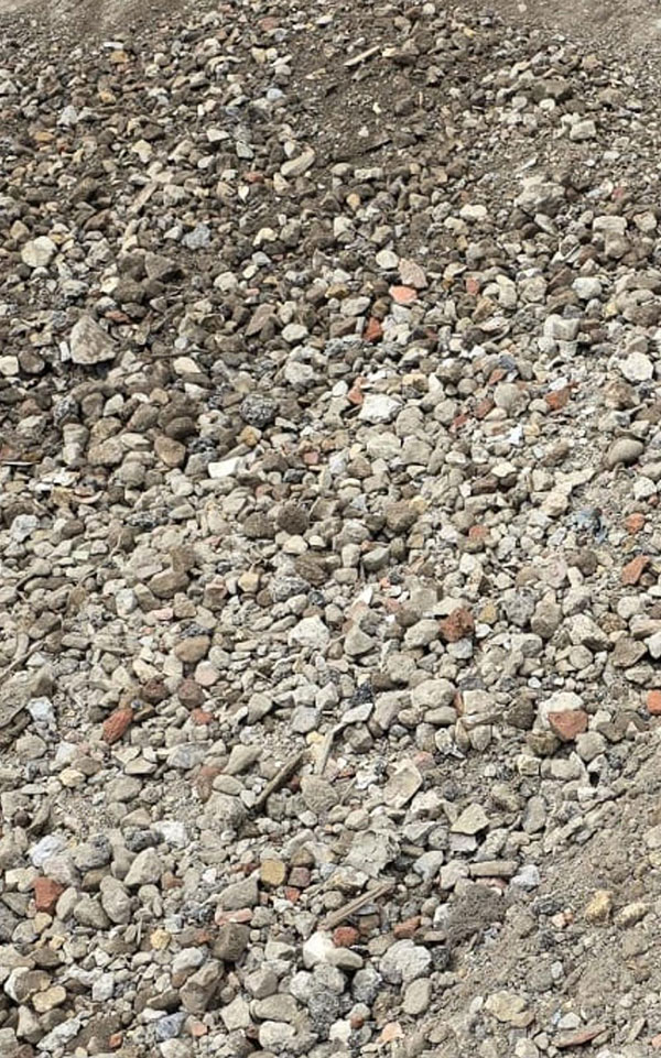 An image of 'Type 1 Recycled' aggregate.