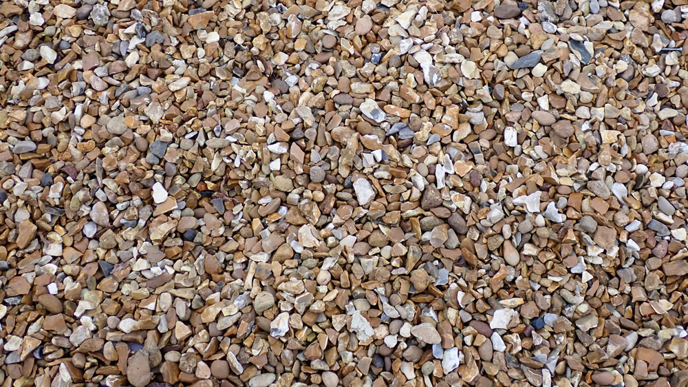 An image of aggregate material.