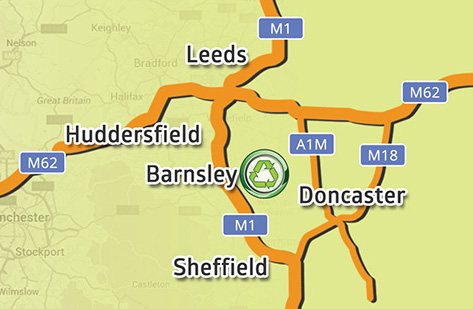 We are close to Leeds, Huddersfield, Doncaster and Sheffield